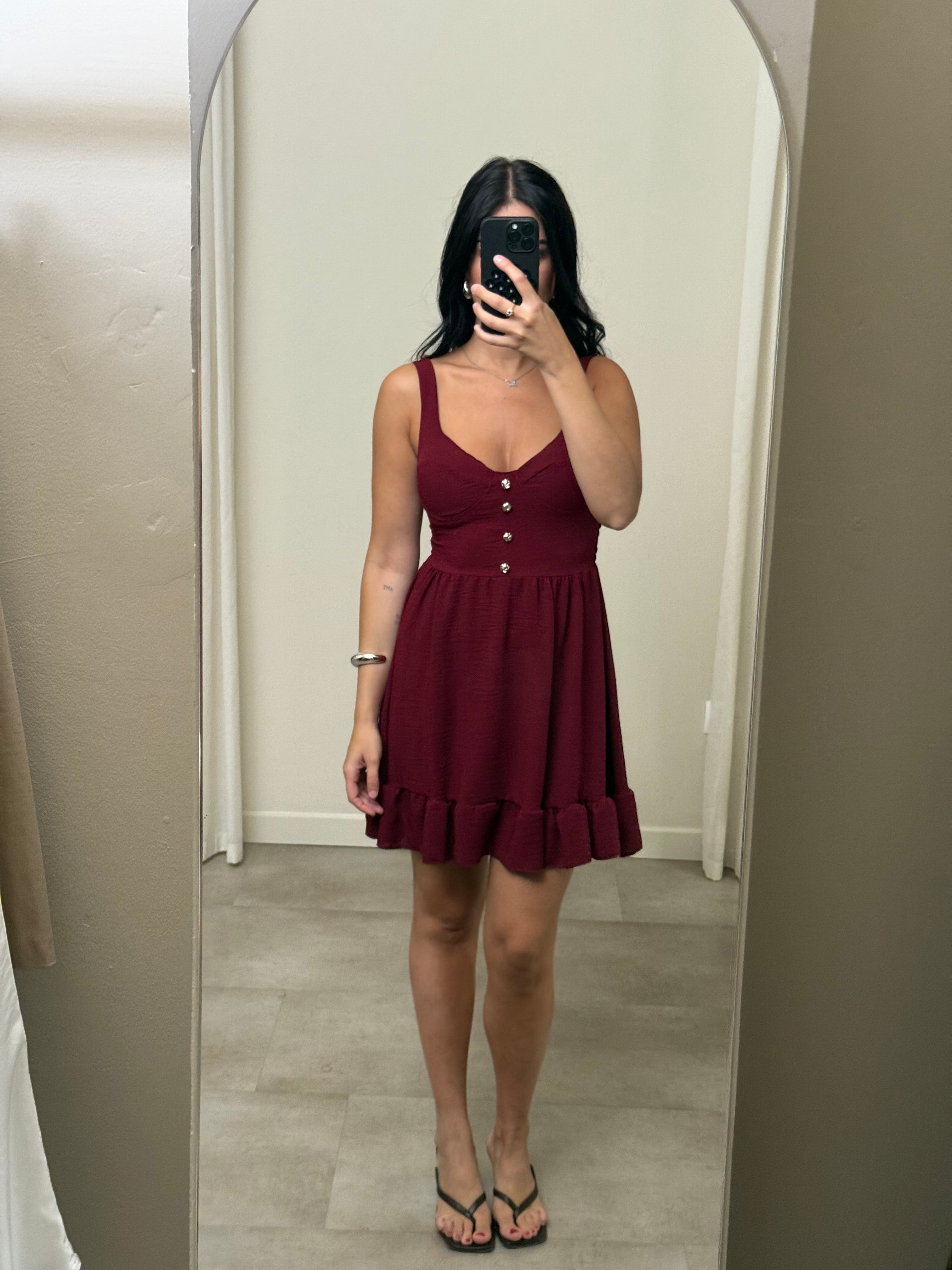 Mini dress coppe