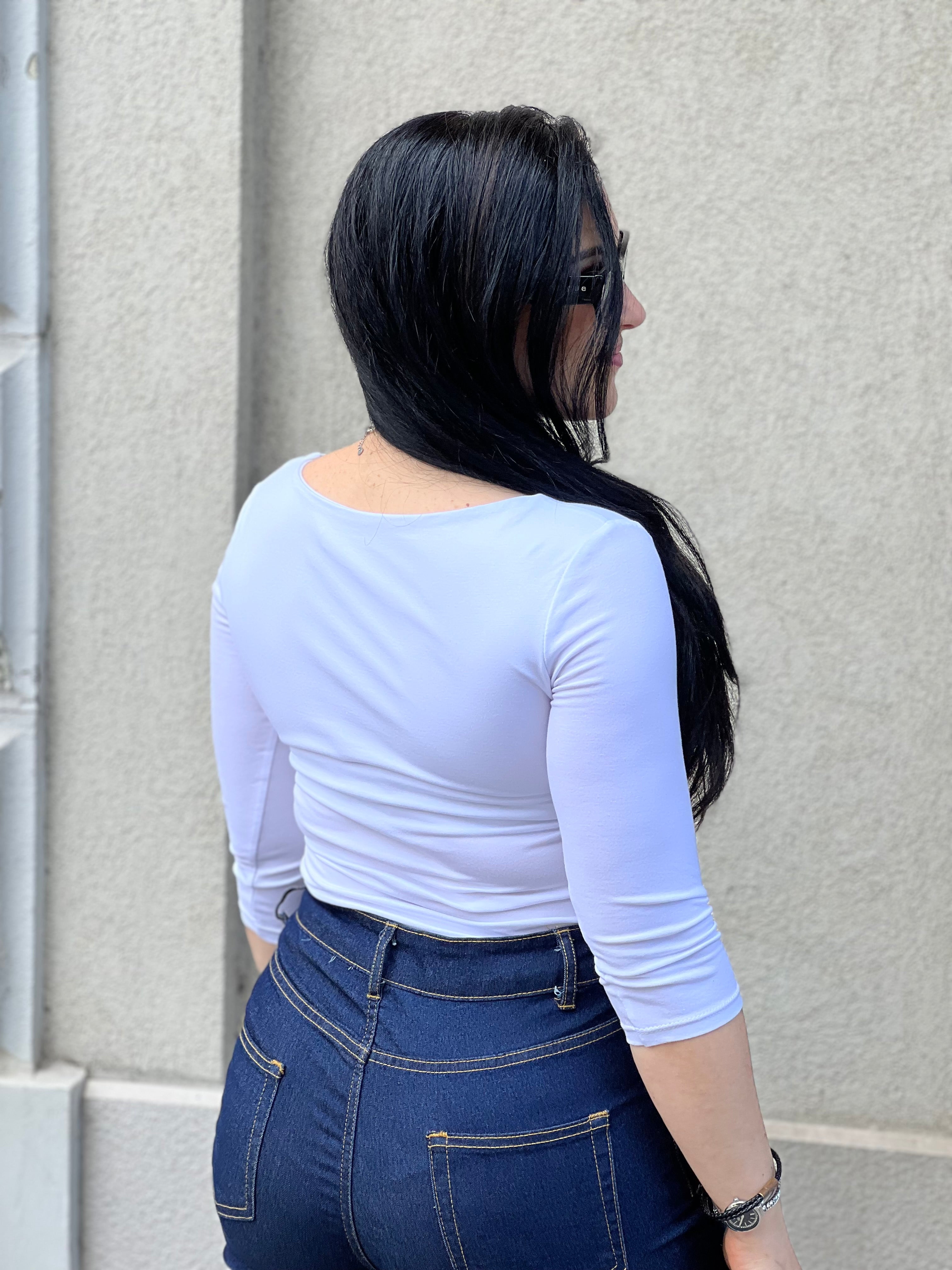 Maglia basic 3/4