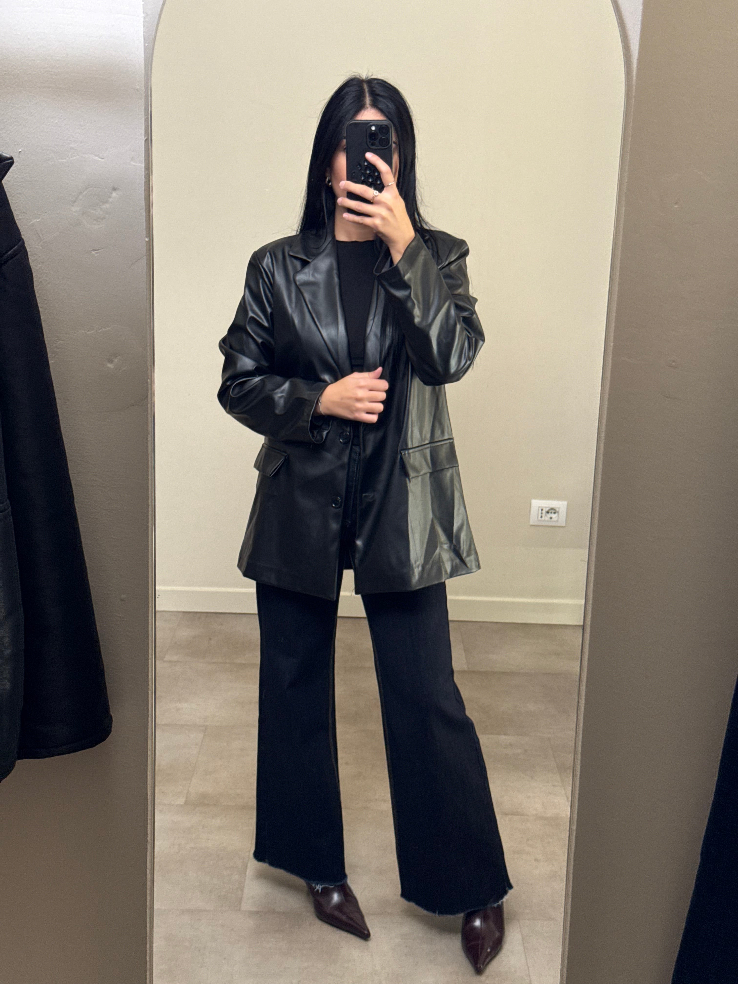Blazer ecopelle