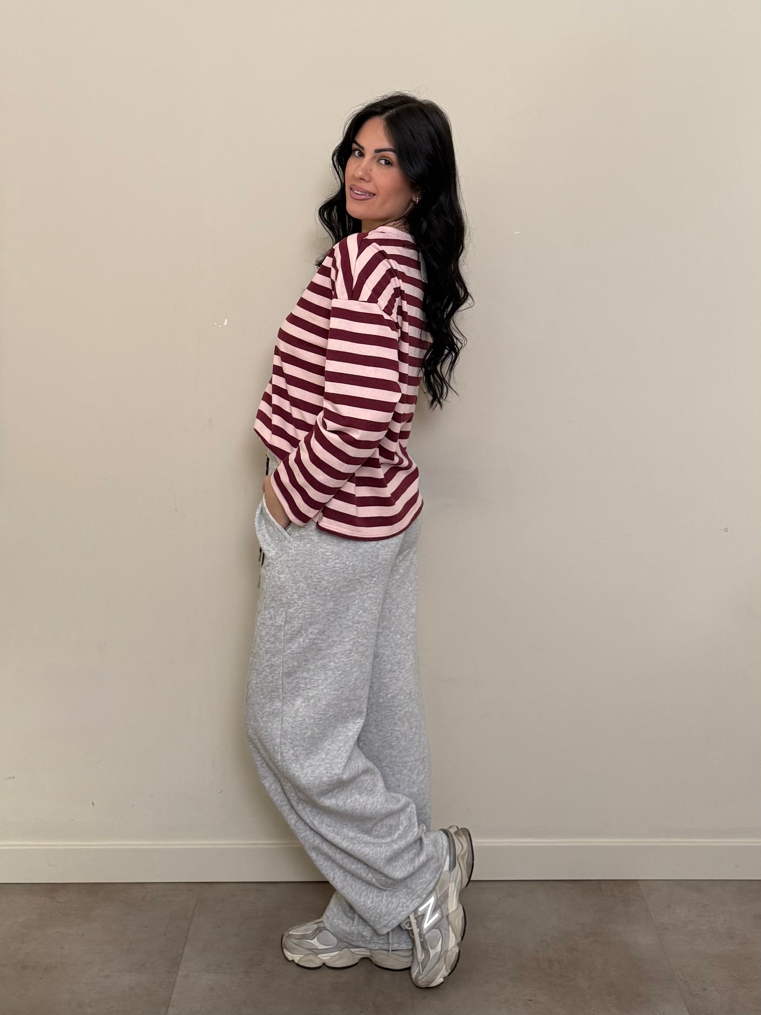 Pantalone tuta grigio