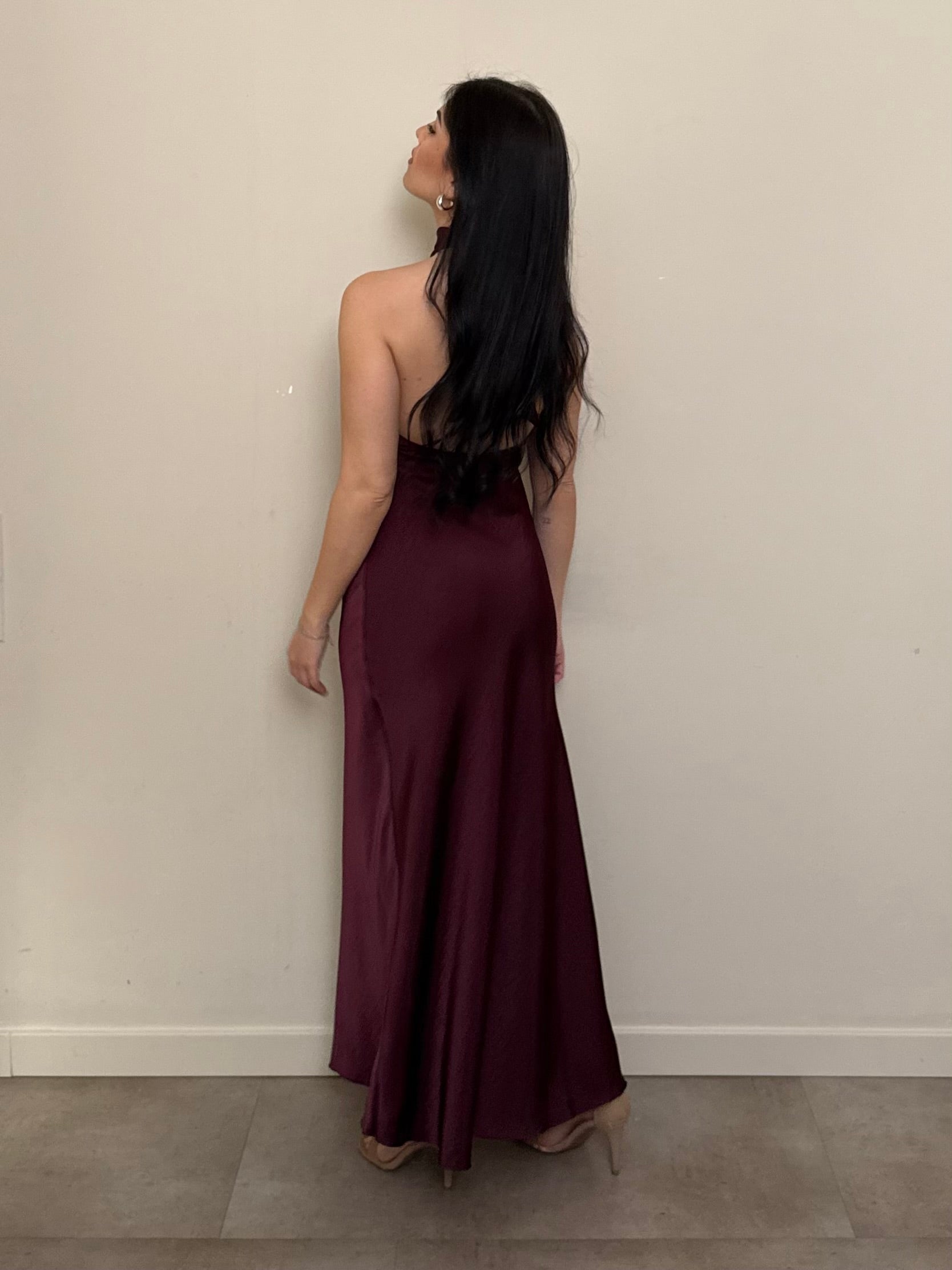 Abito Cindy bordeaux