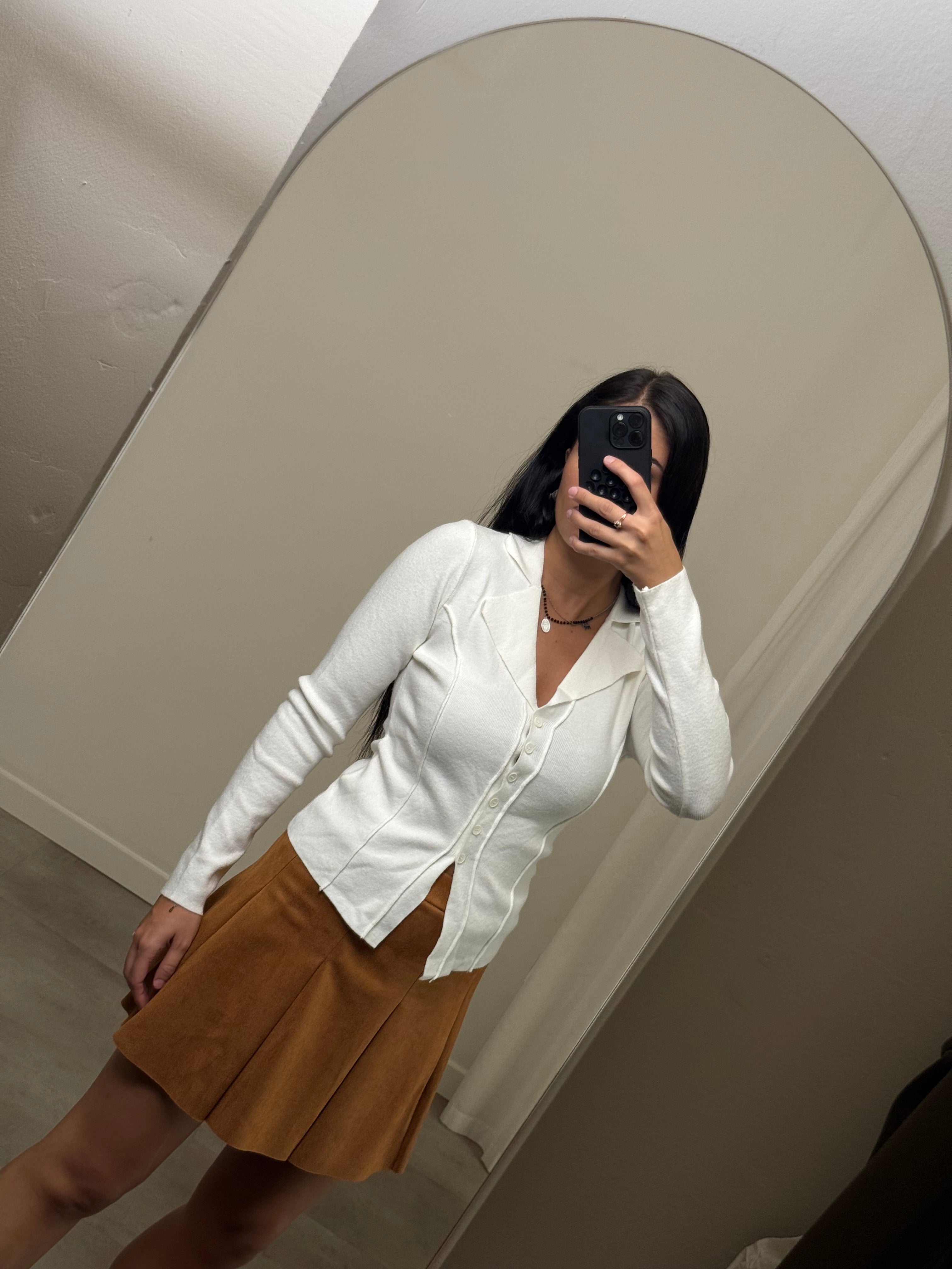 Cardigan bottoni
