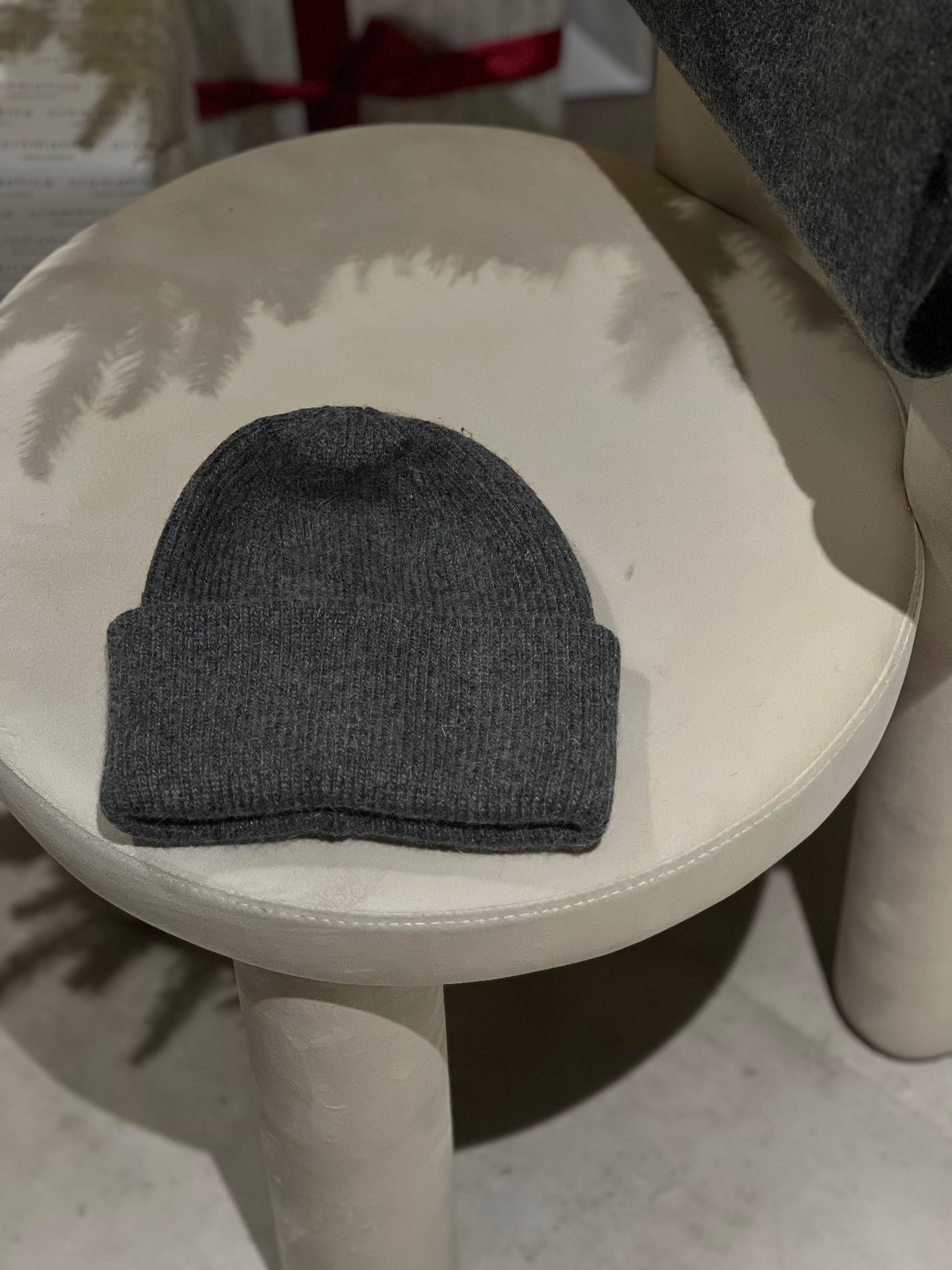 Cappello angora e cashmere