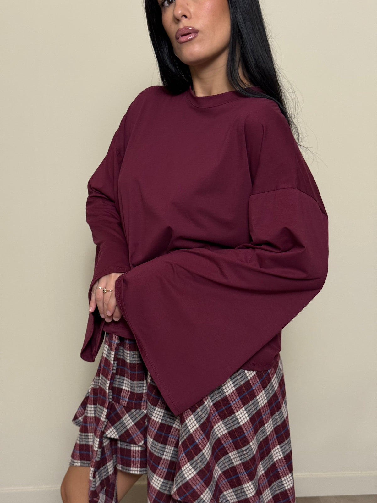 Longsleeve bordeaux