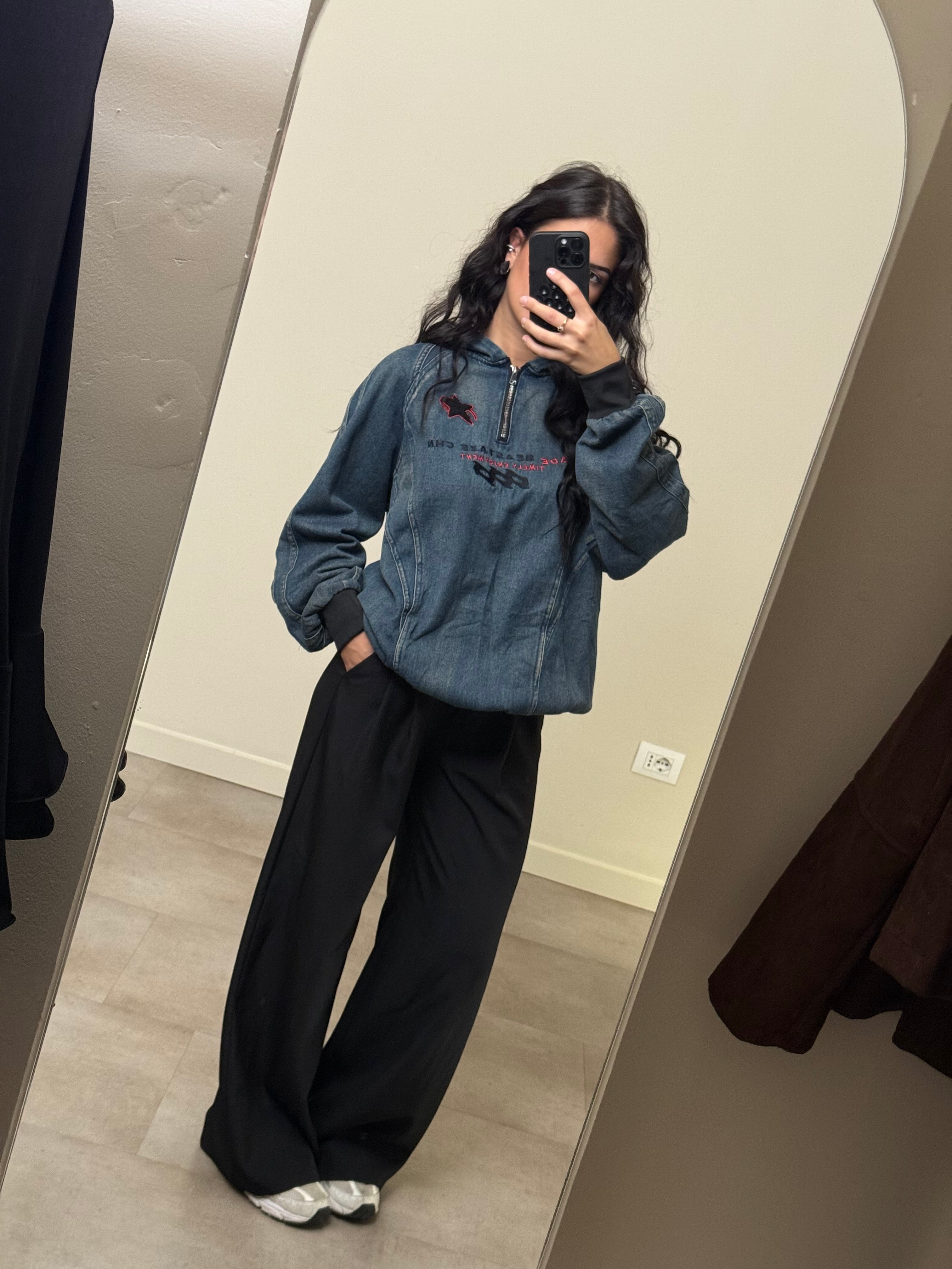 Felpa jeans