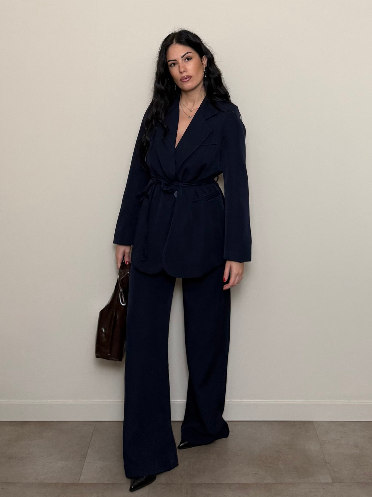 Tailleur blu
