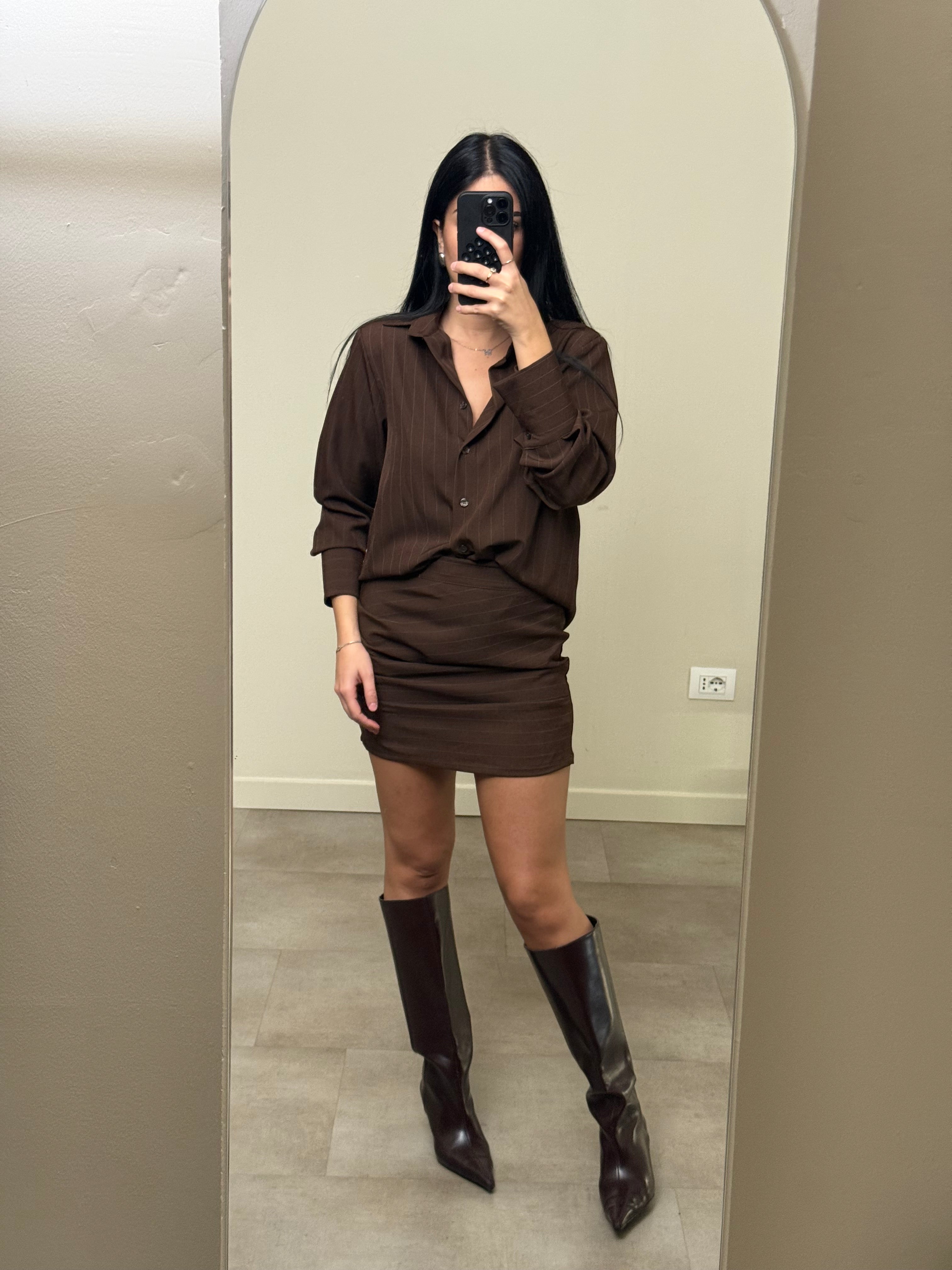 Coordinato gonna e camicia