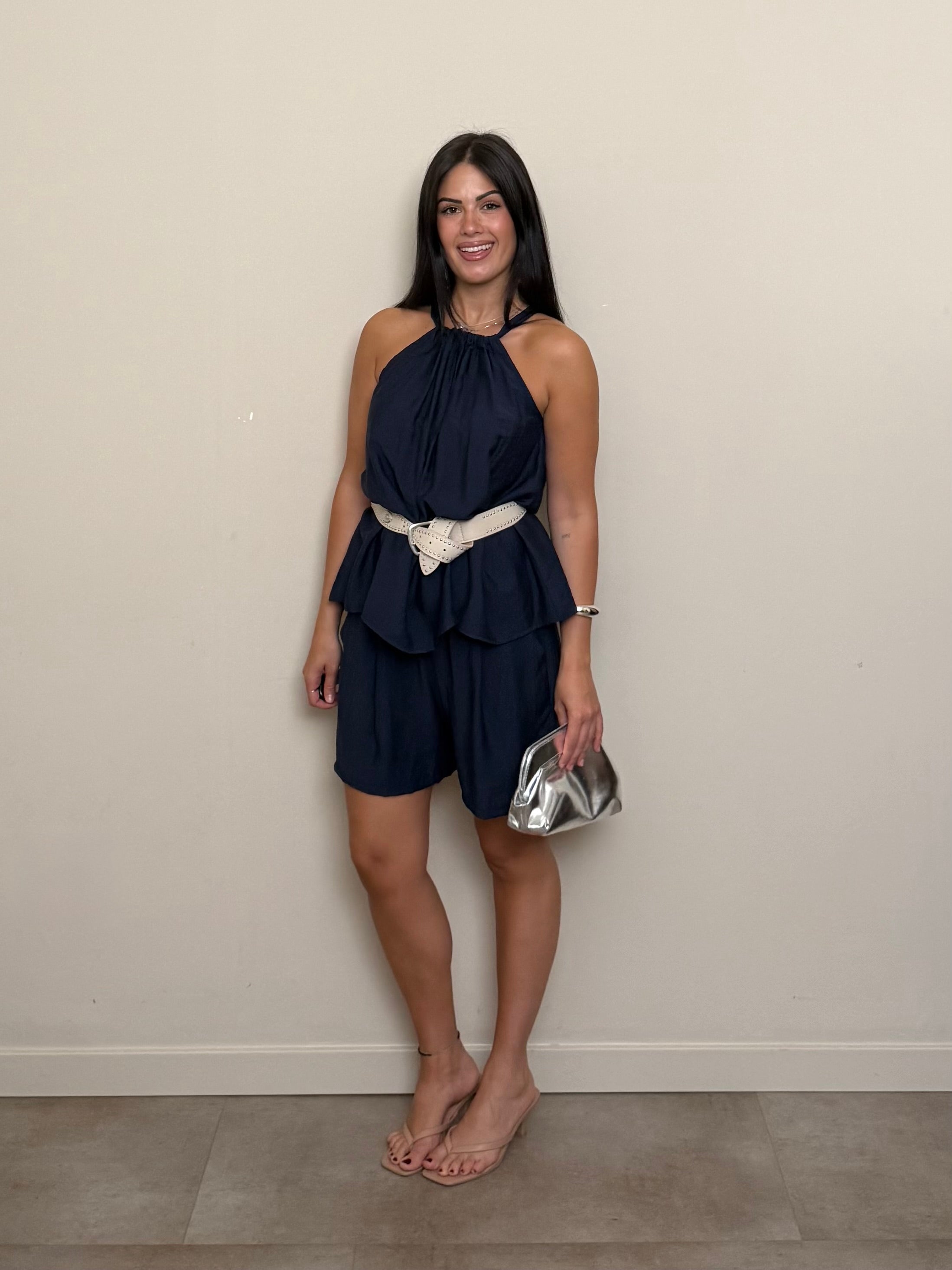 Coordinato Melany blu