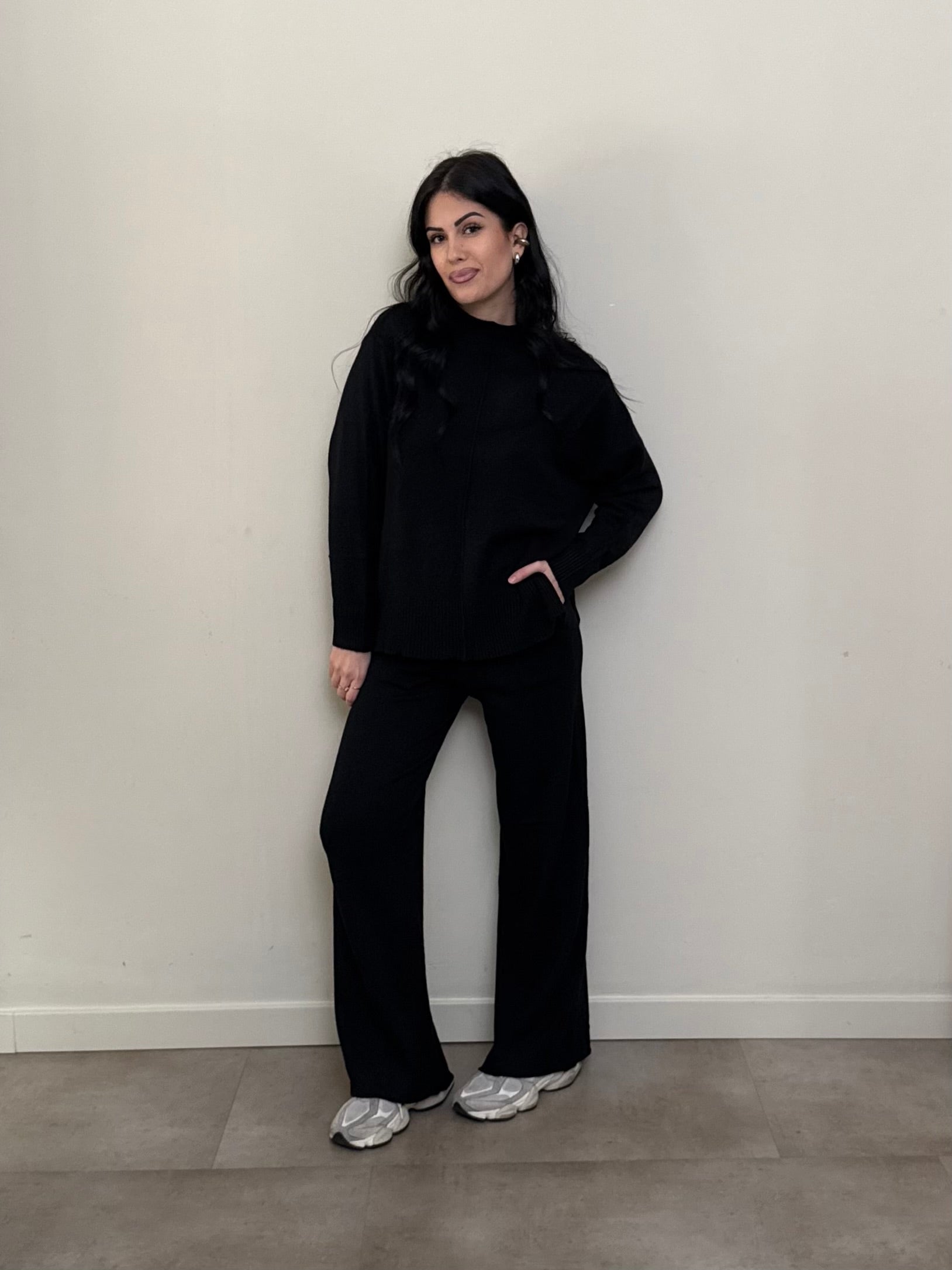 Coordinato tuta girocollo