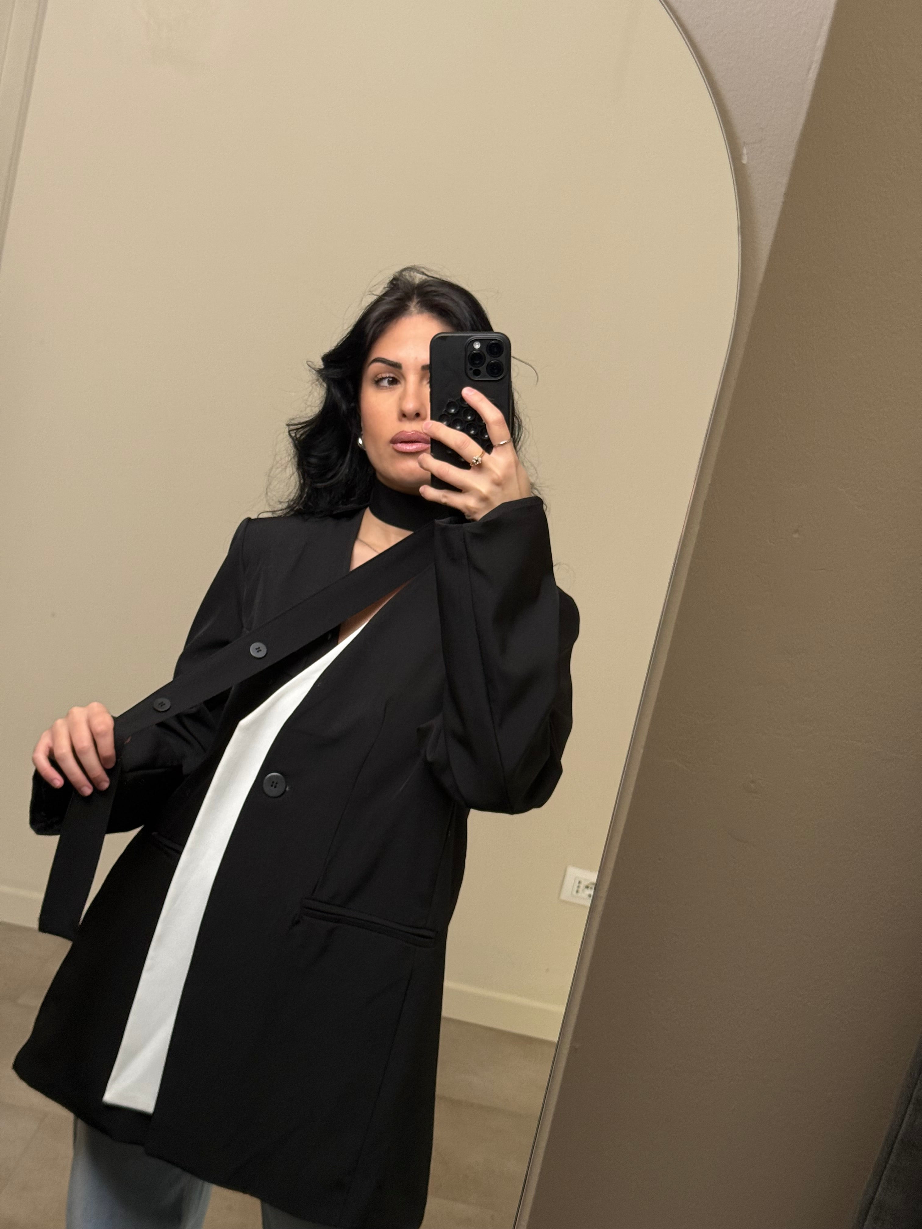 Blazer over cravatta