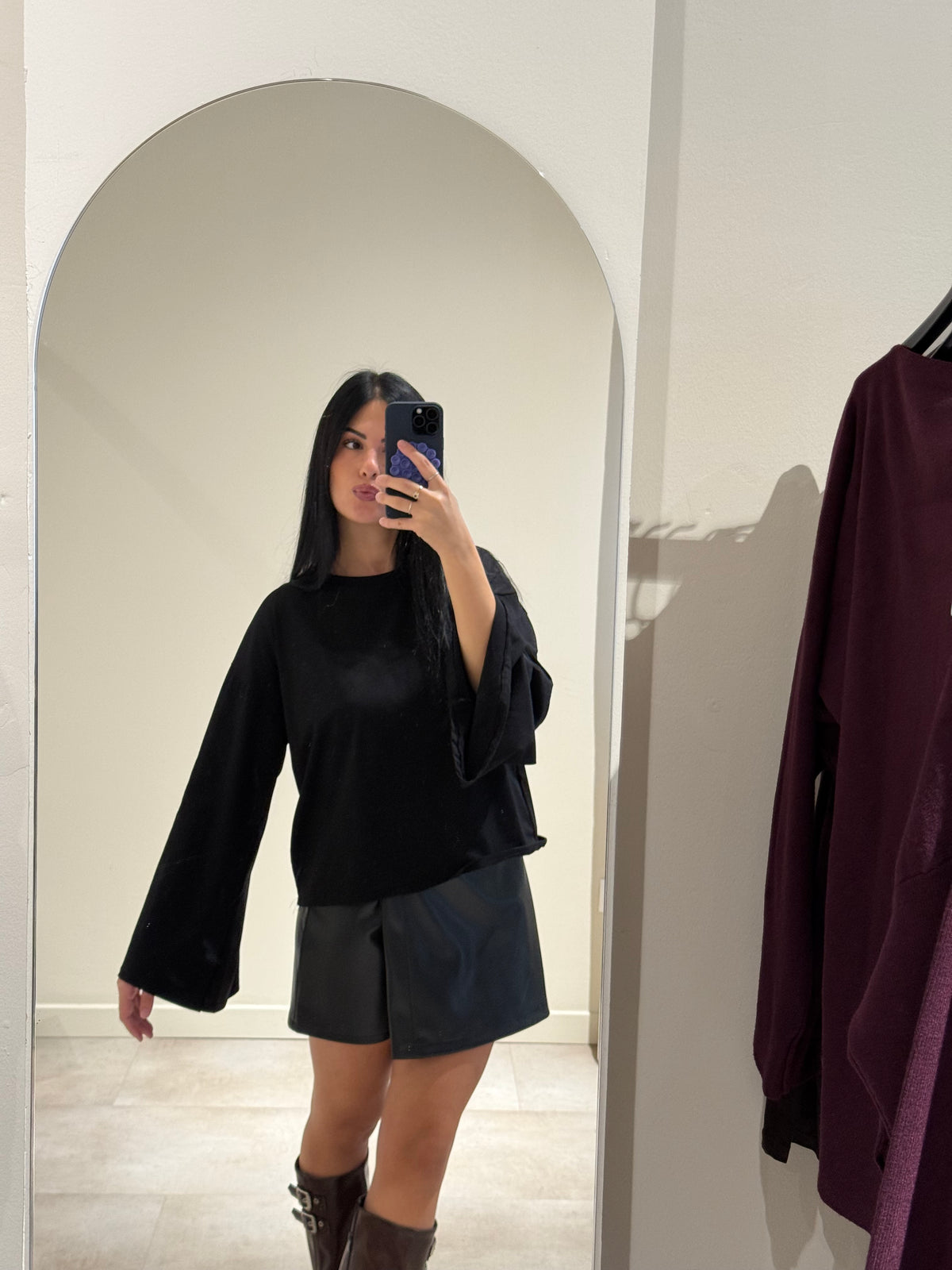 Longsleeve nero