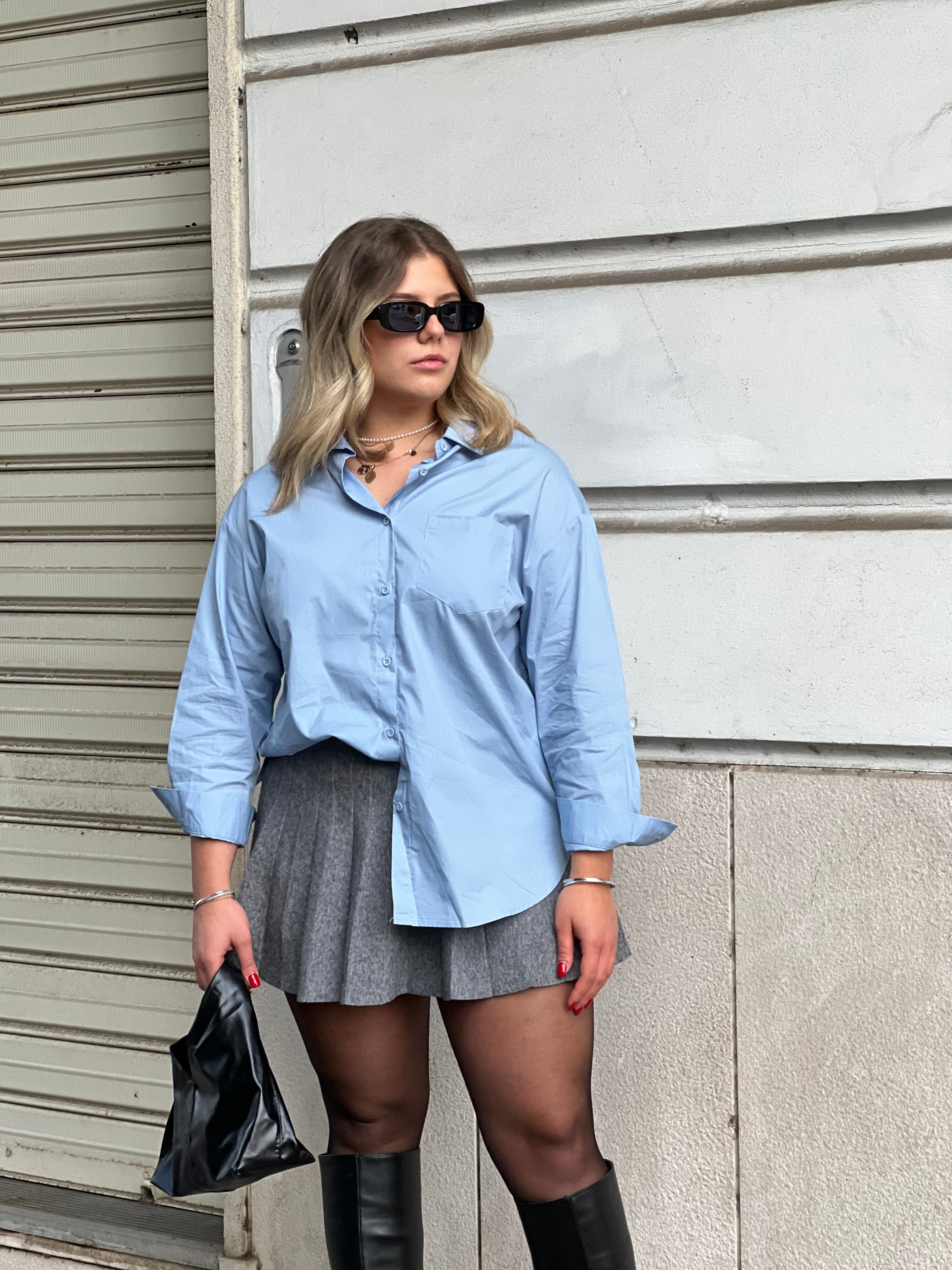 Camicia azzurra