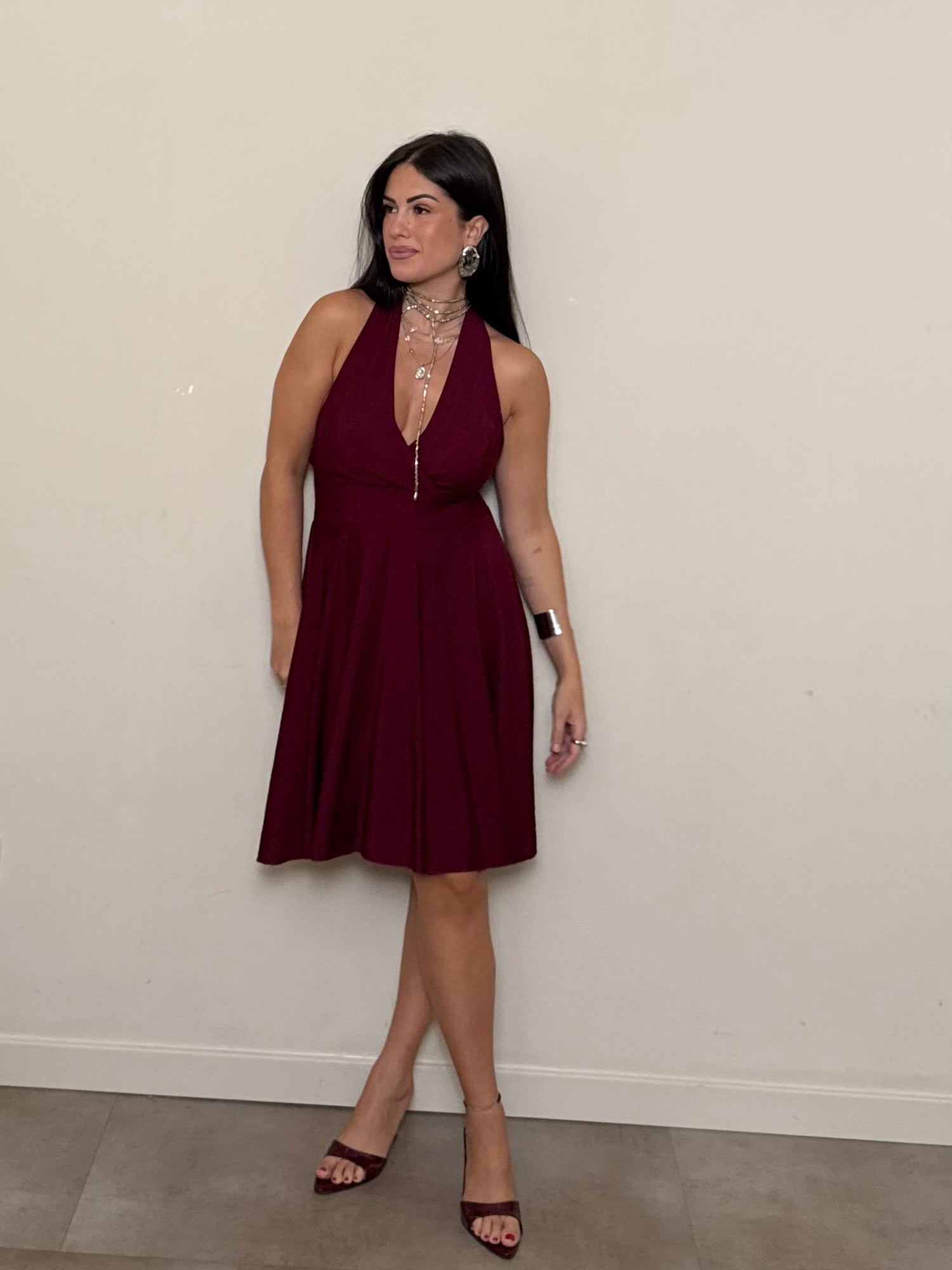 Dress bordeaux