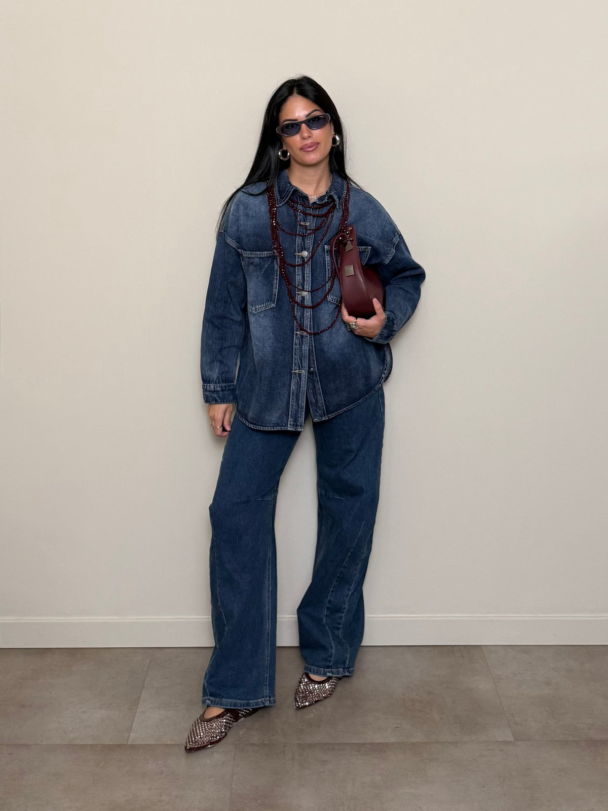 Giaccone jeans