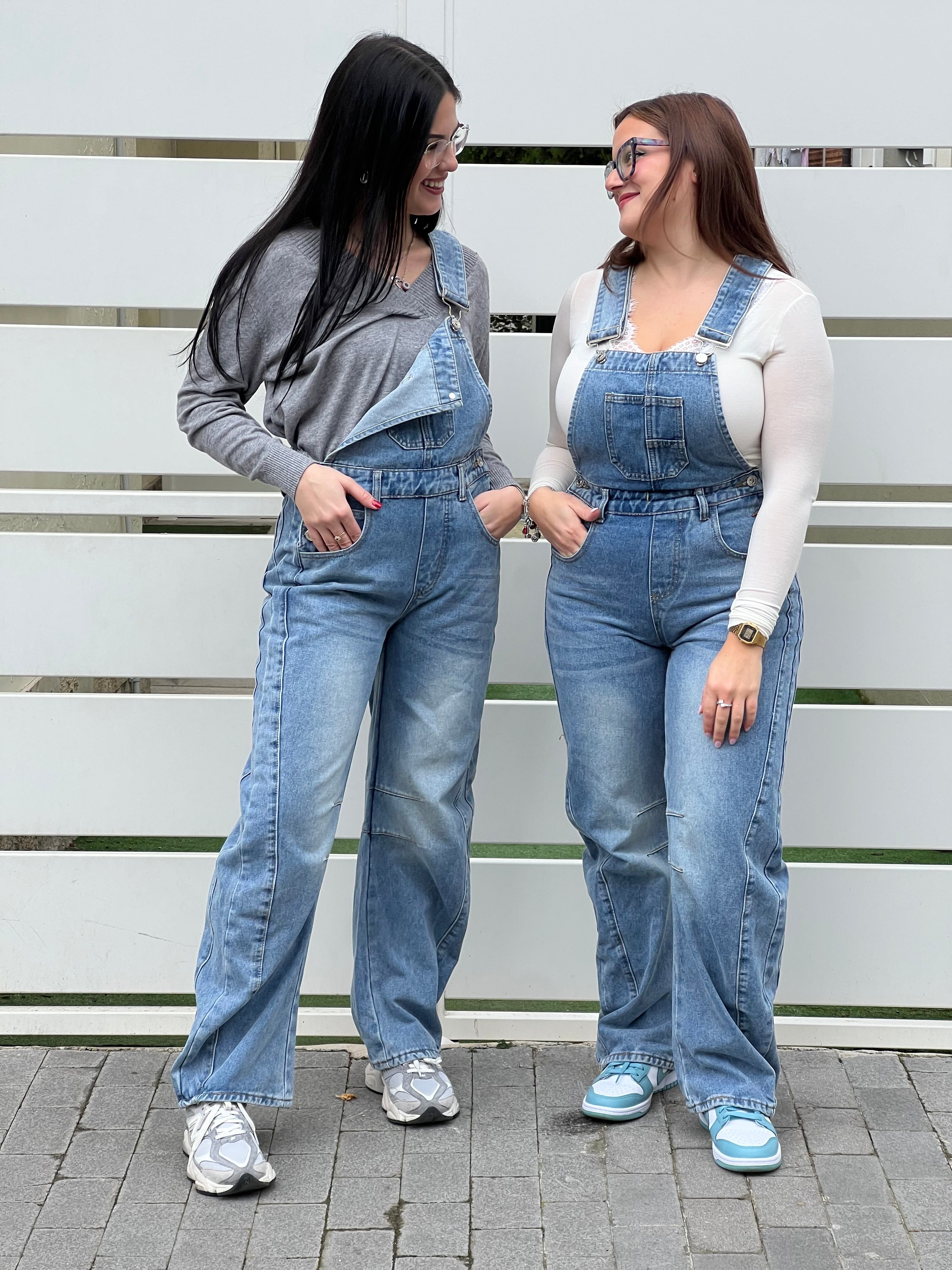 Salopette jeans