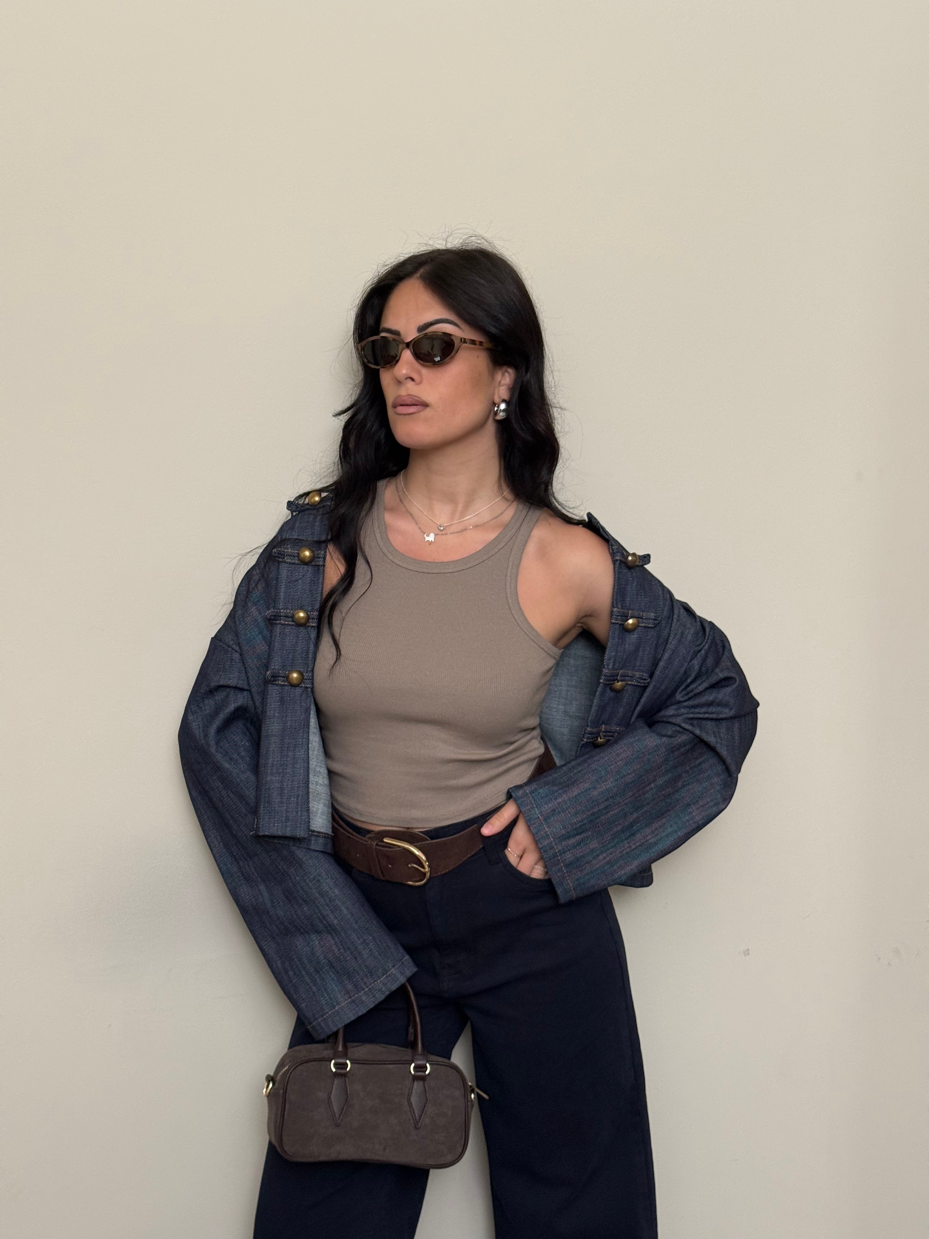 Giacca jeans capitano