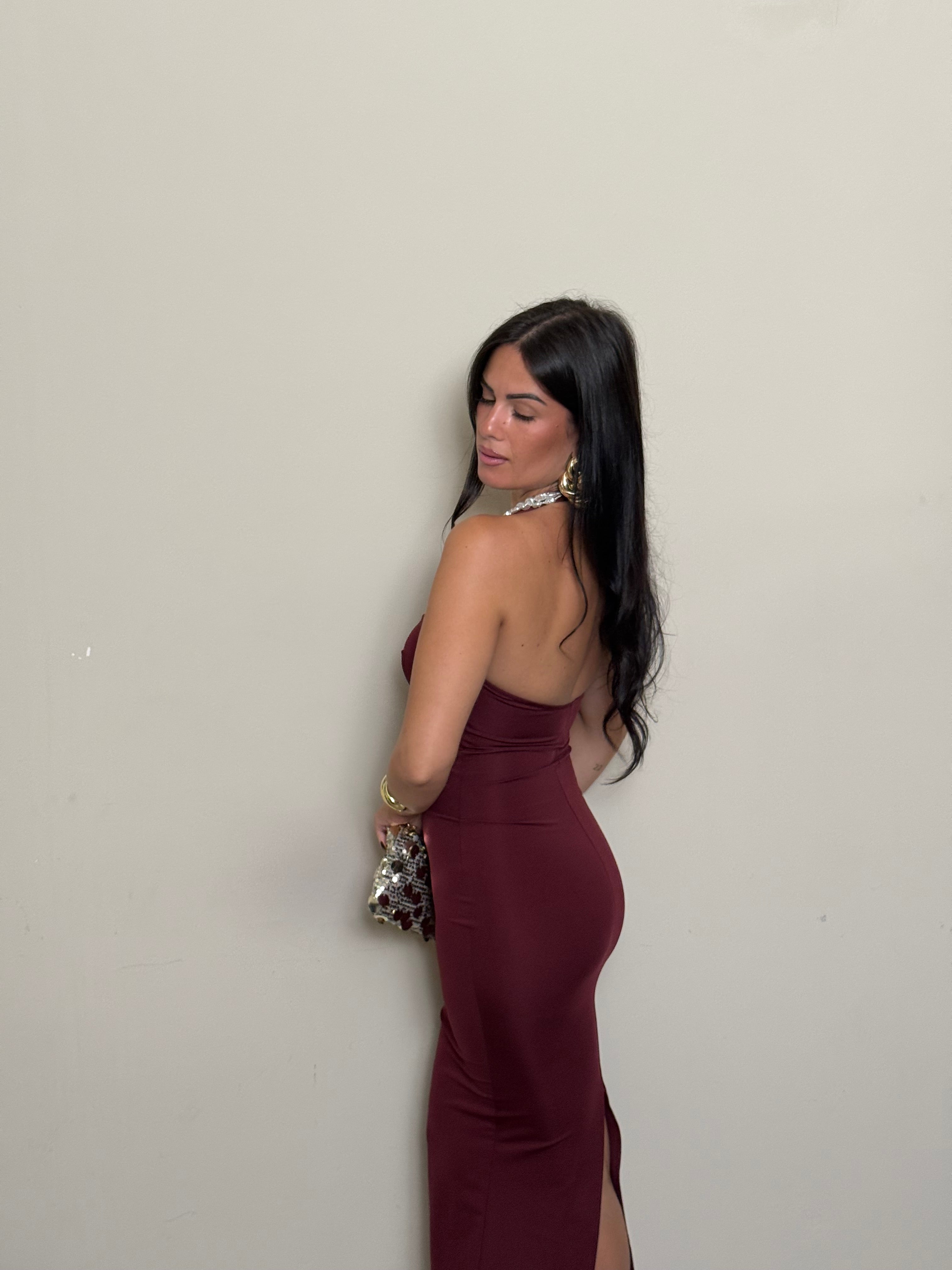 Dress Cindy bordeaux