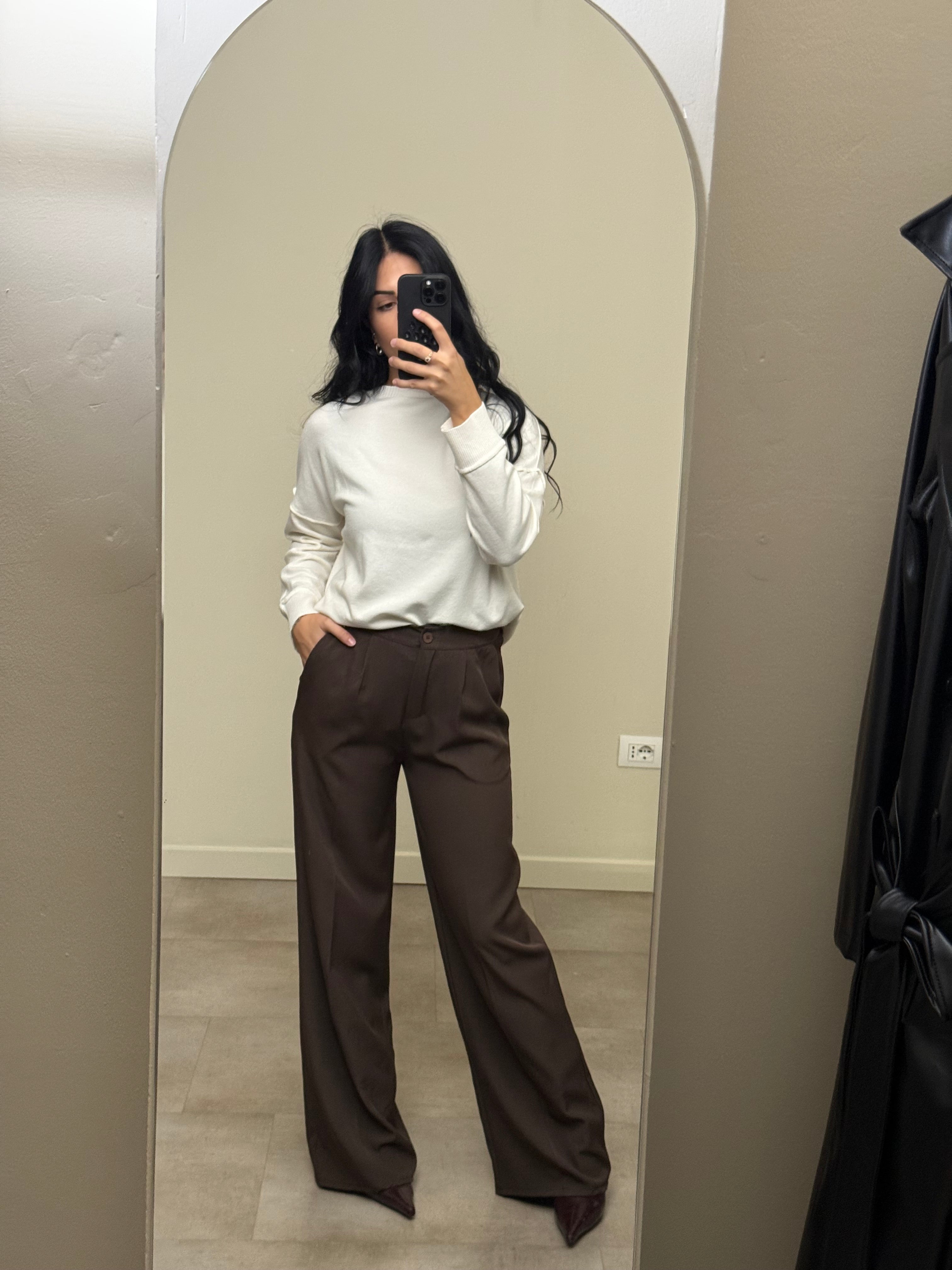 Pantalone palazzo pinces