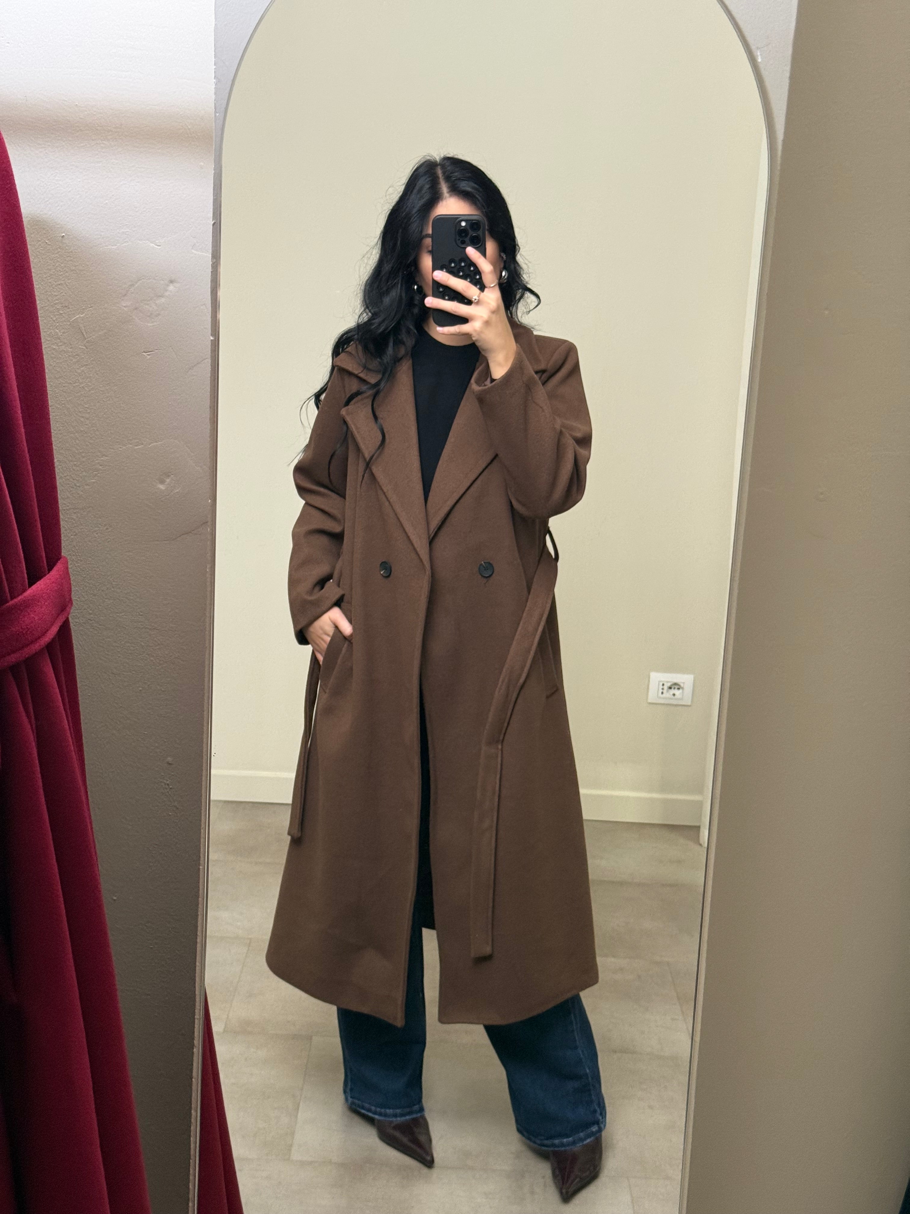 Cappotto cintura