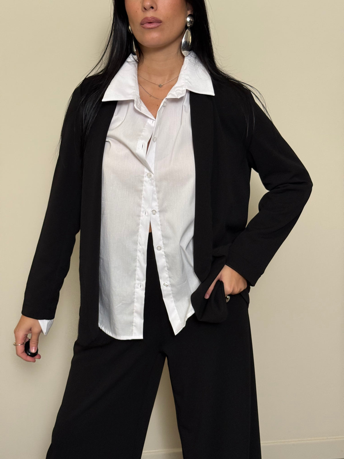 Tailleur basic nero