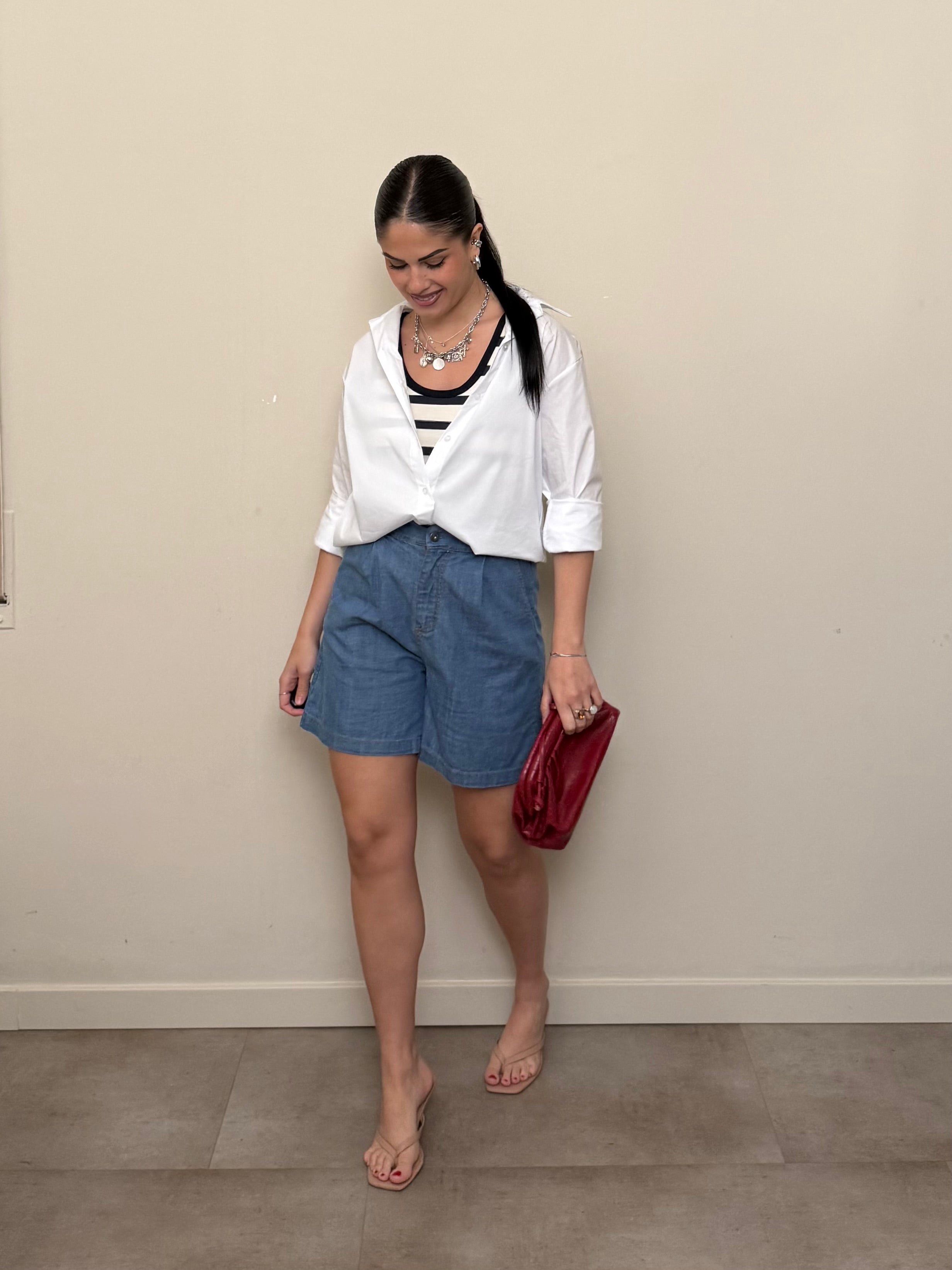 Bermuda di jeans
