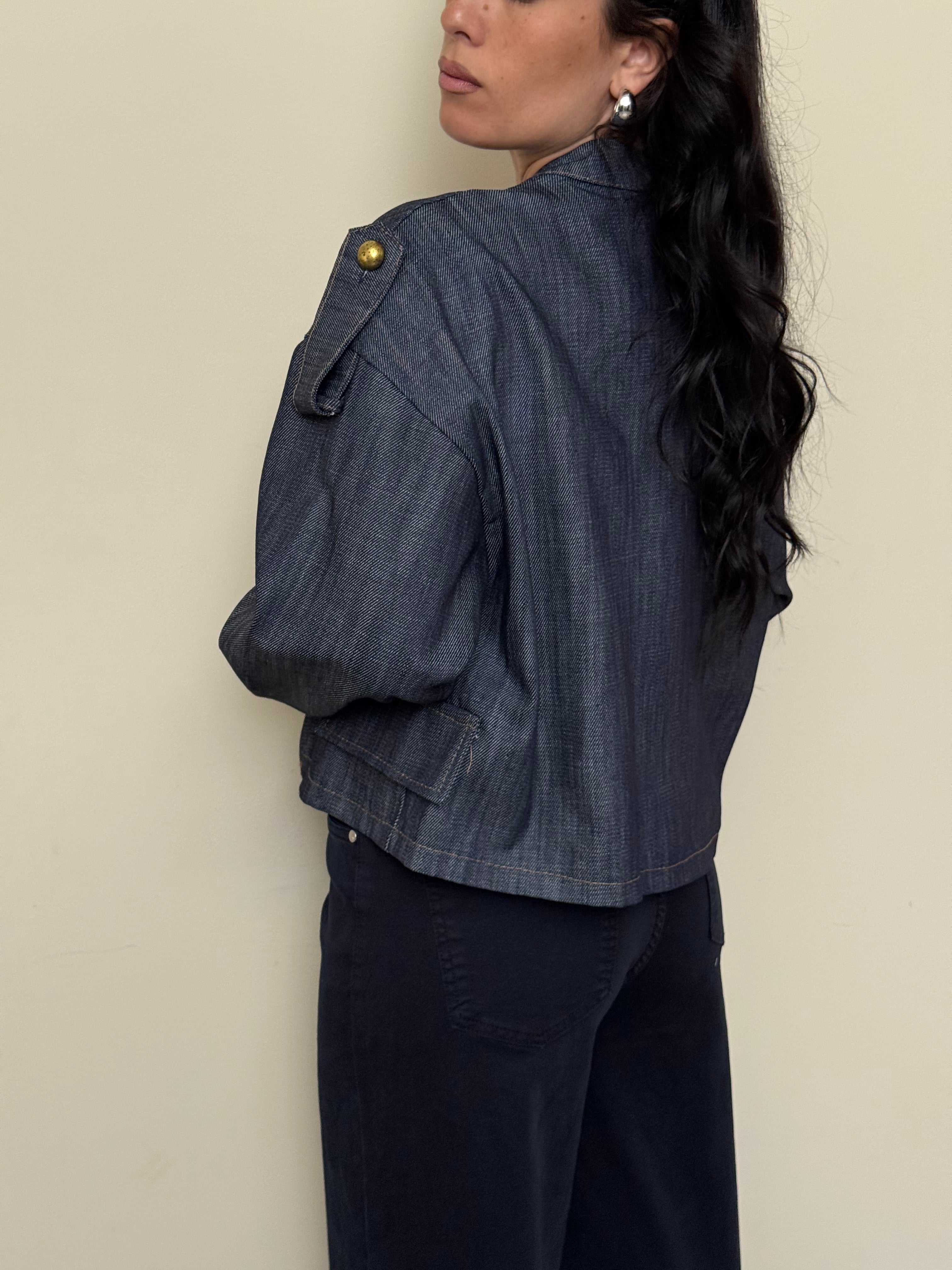 Giacca jeans capitano