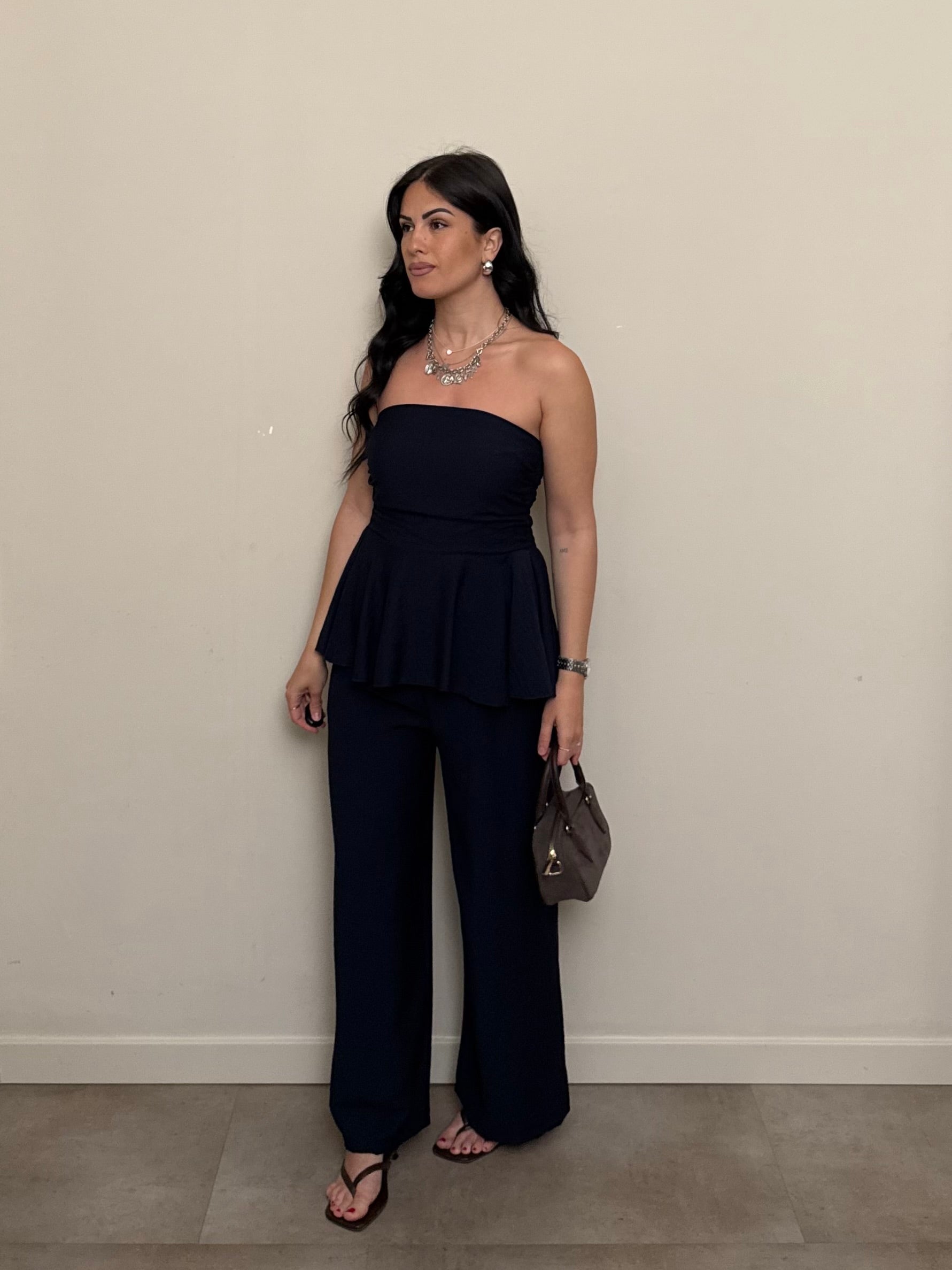 Coordinato Marty blu