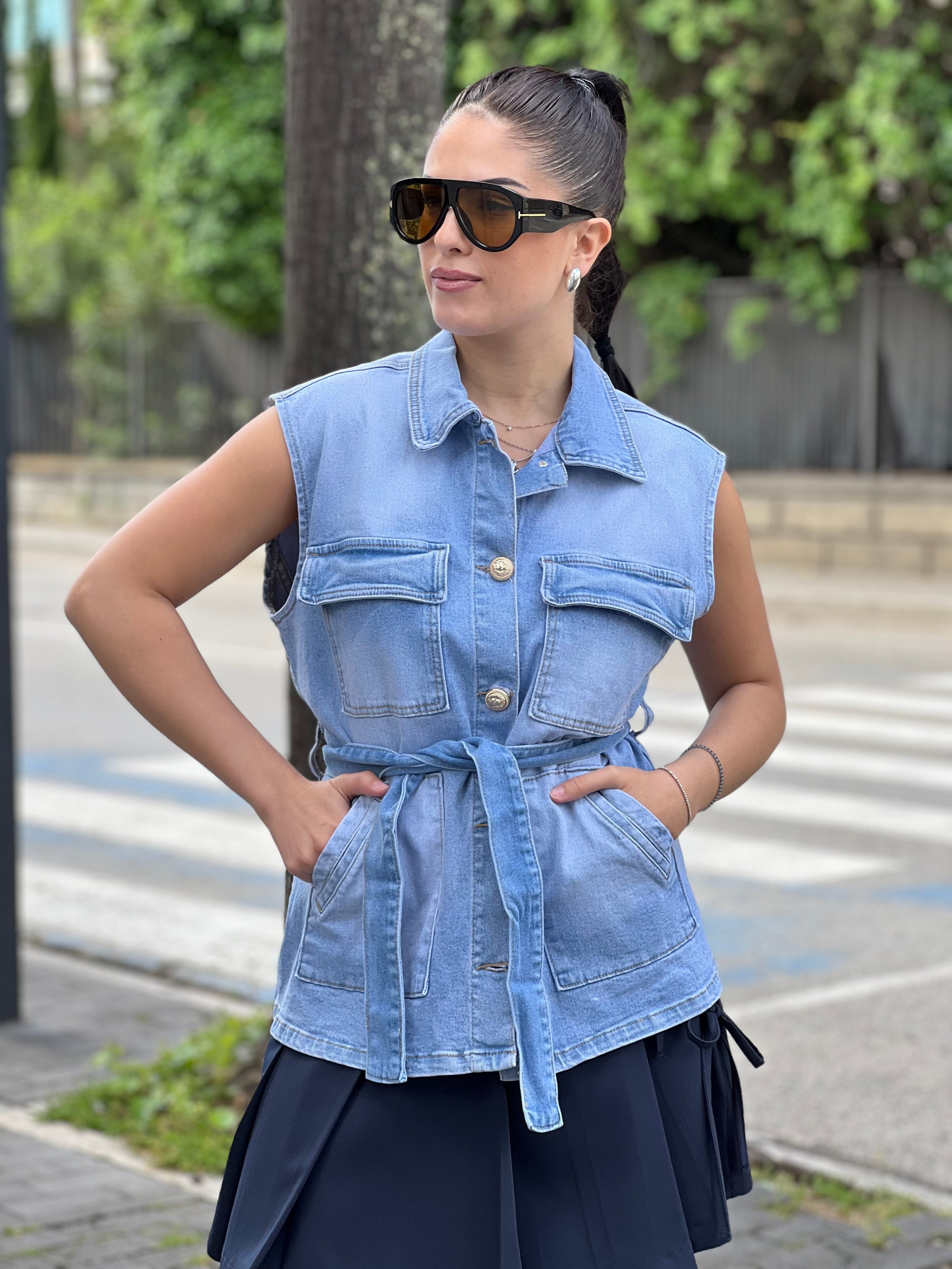 Gilet di jeans