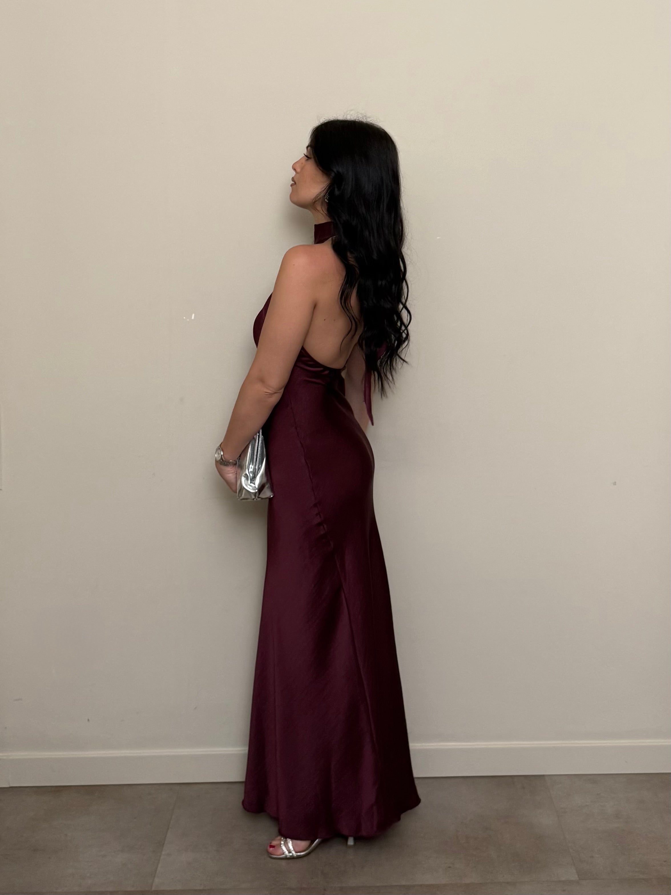 Abito Cindy bordeaux