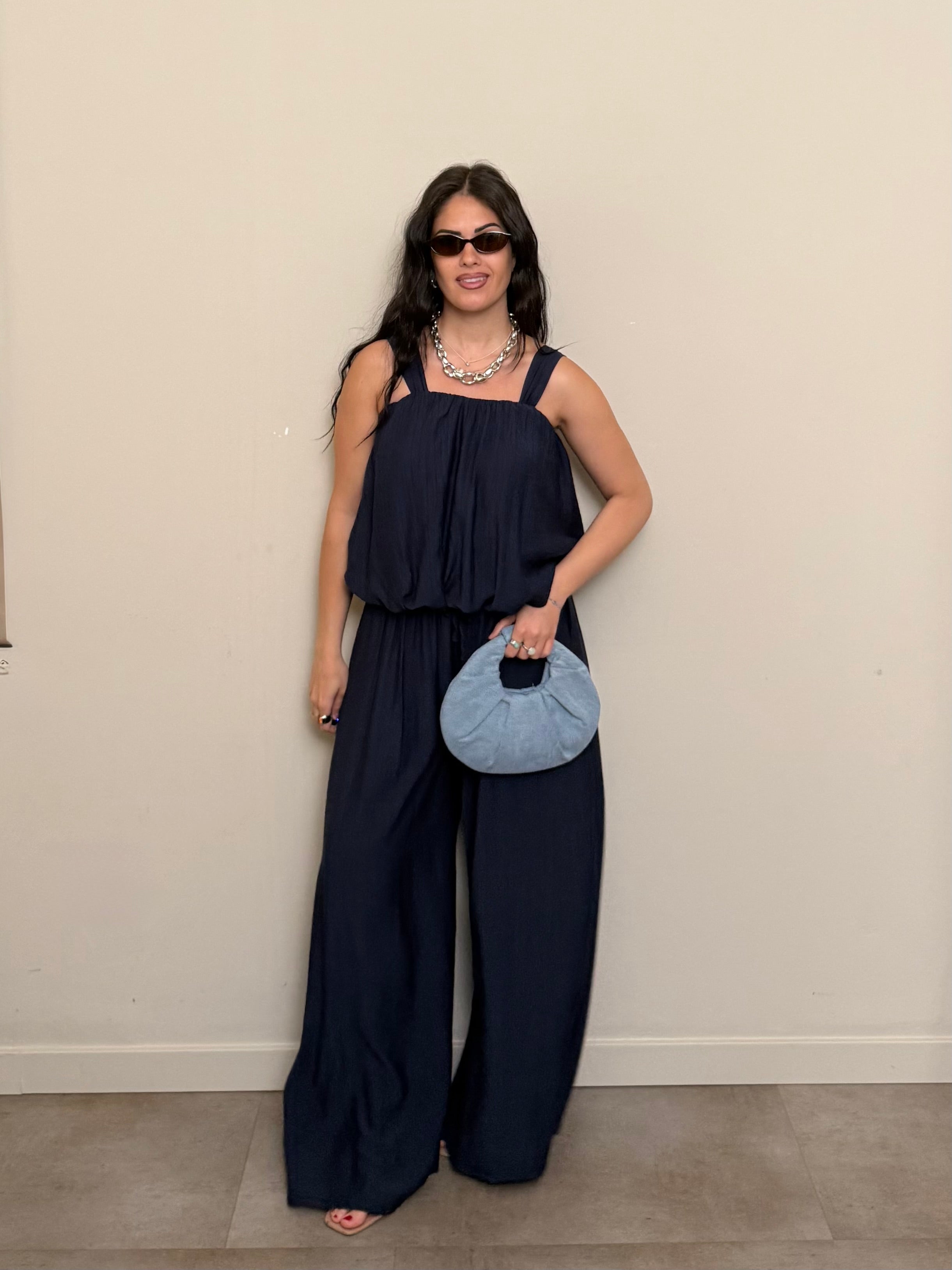 Coordinato Melany blu