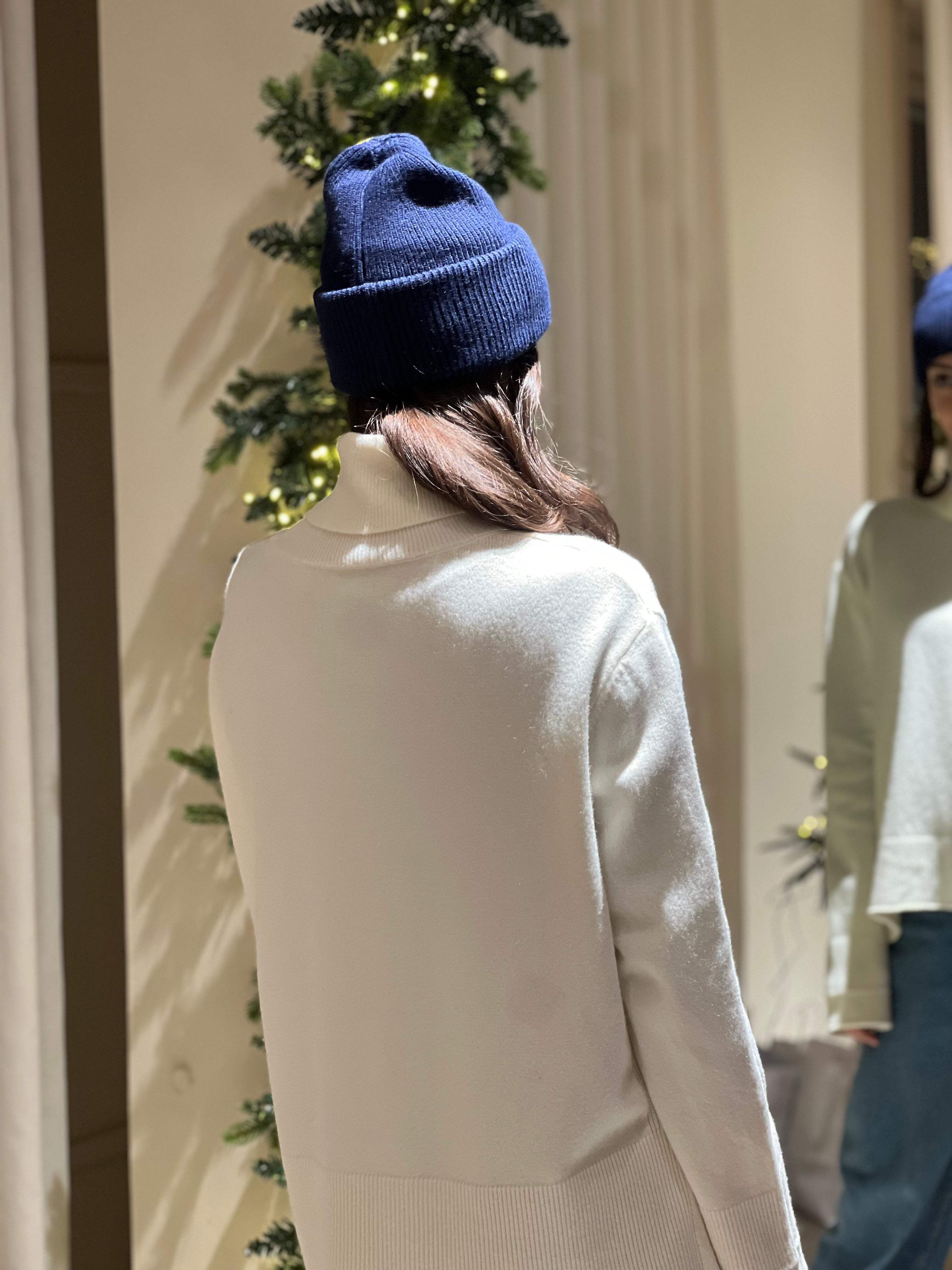 Cappello angora e cashmere