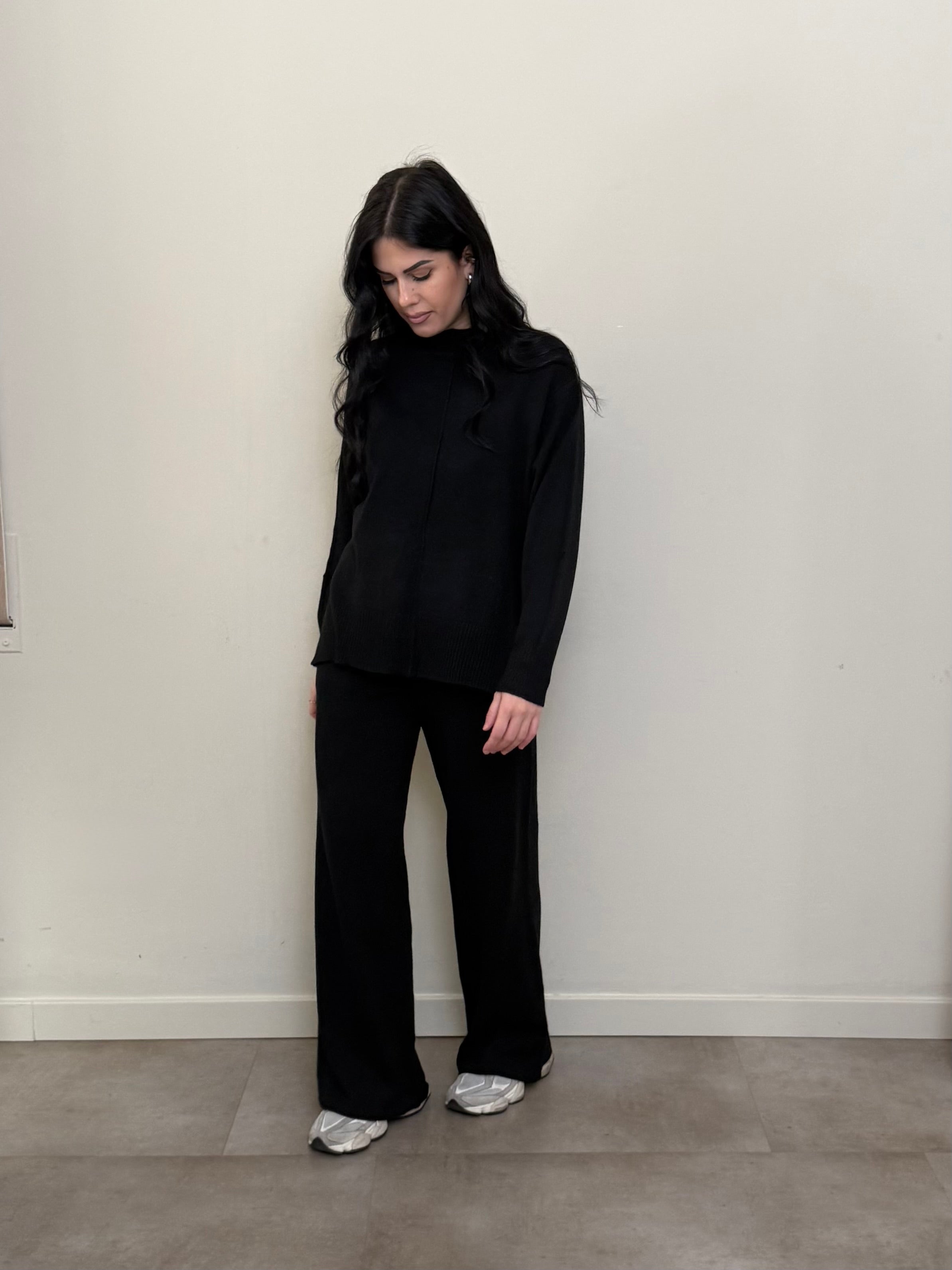 Coordinato tuta girocollo