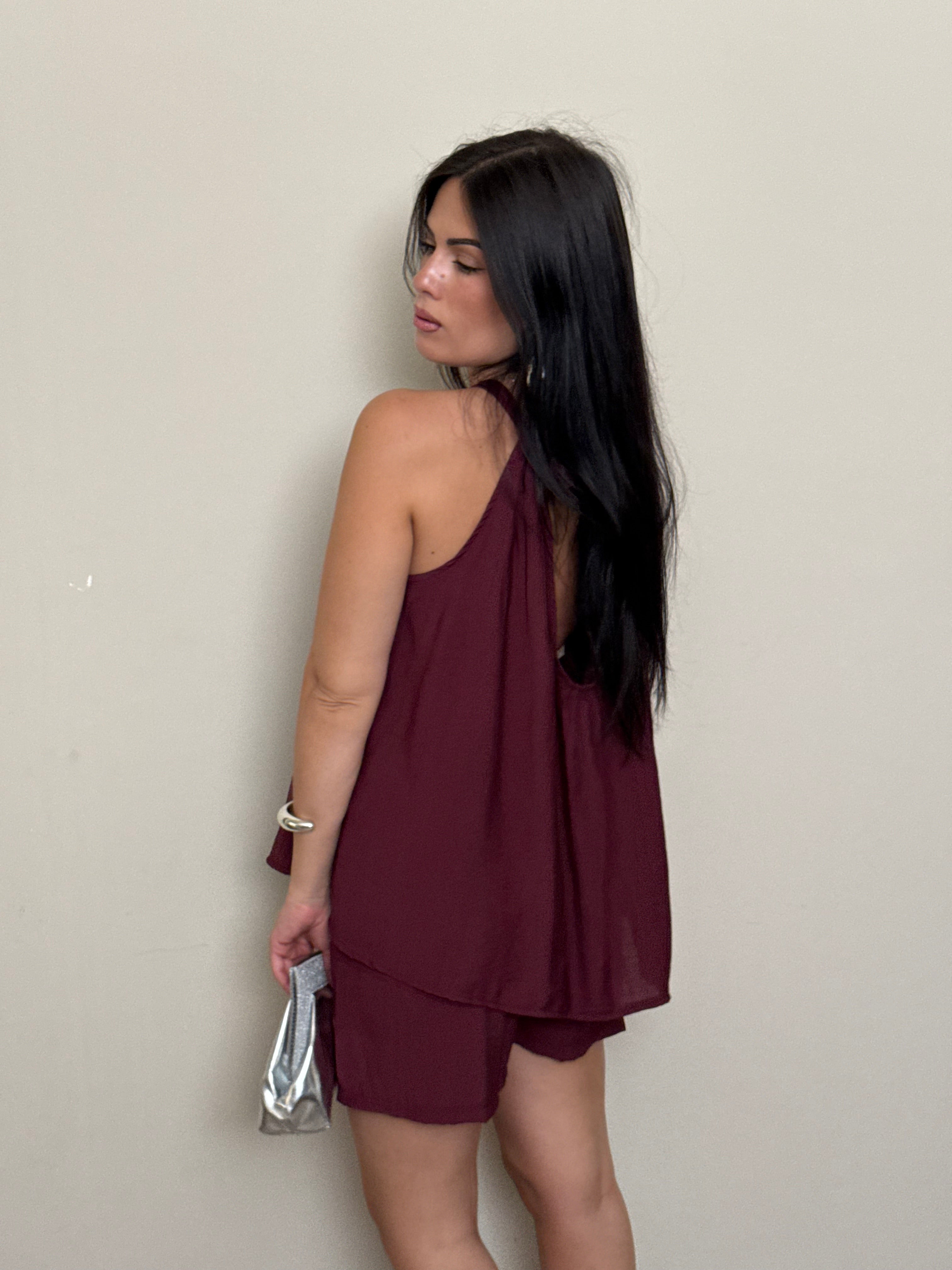 Coordinato Melany bordeaux
