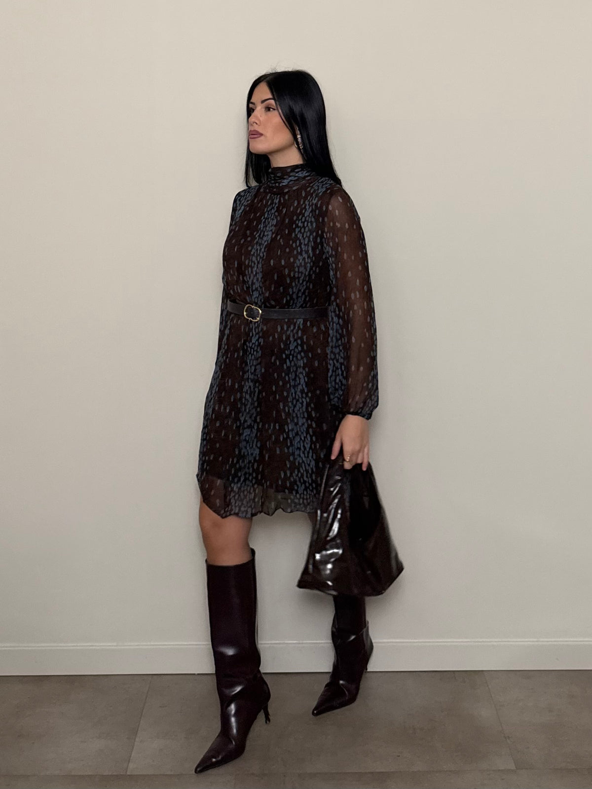 Mini dress cioccolato