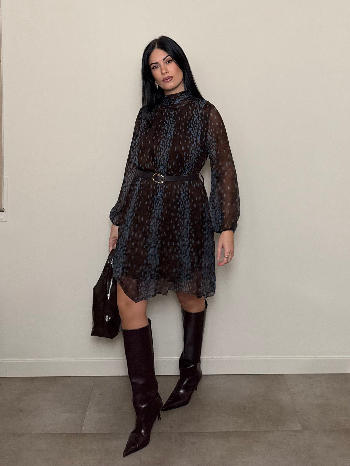 Mini dress cioccolato