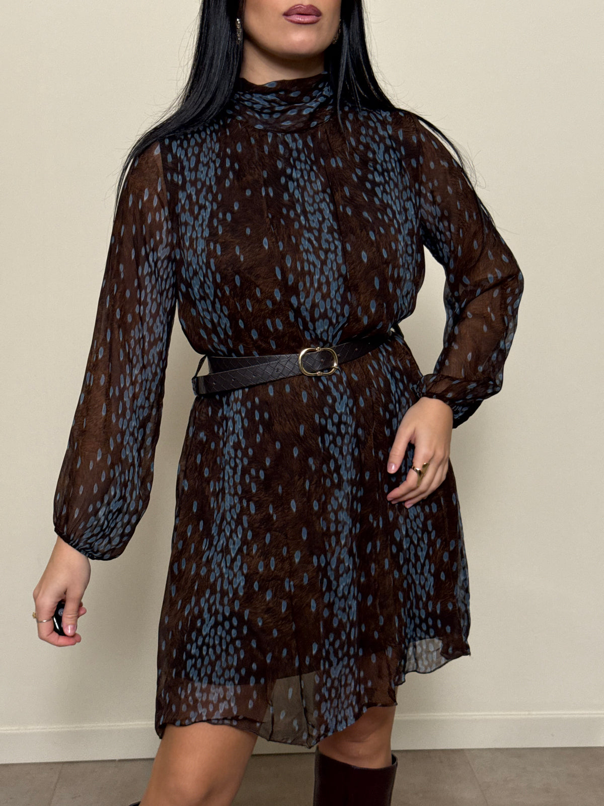 Mini dress cioccolato